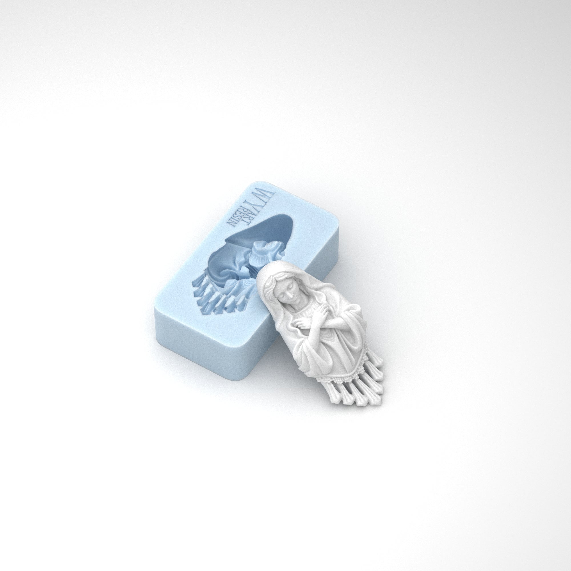 3D Our Lady's Tears Resin Mold