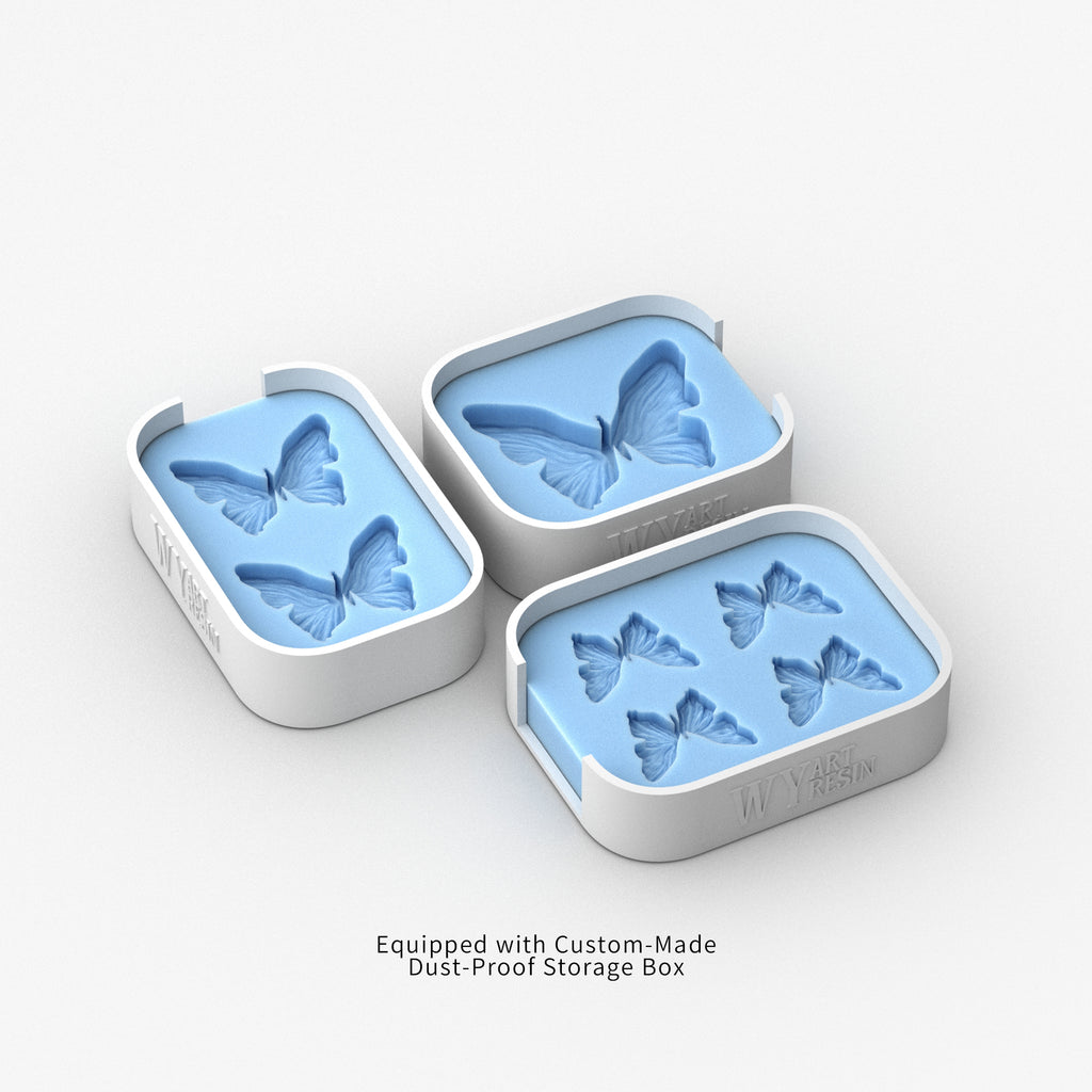 3D Butterfly Resin Mold Set
