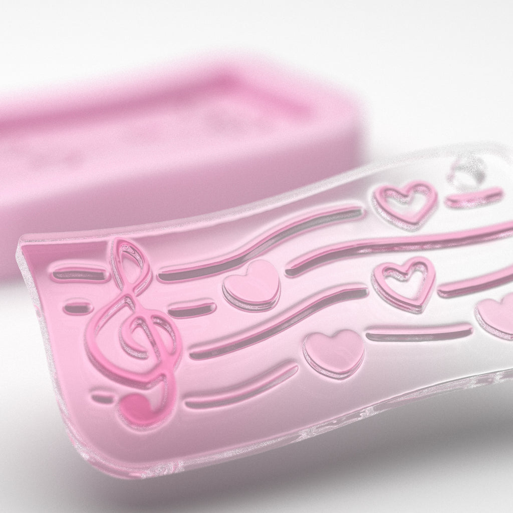 Star Guitar & Music Note Epoxy Resin Mold Set