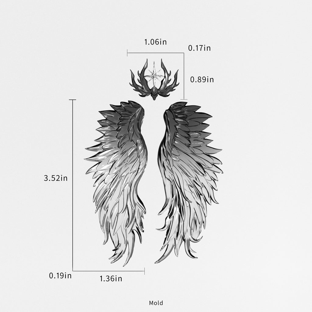 Divine Angel Wing Set Mold