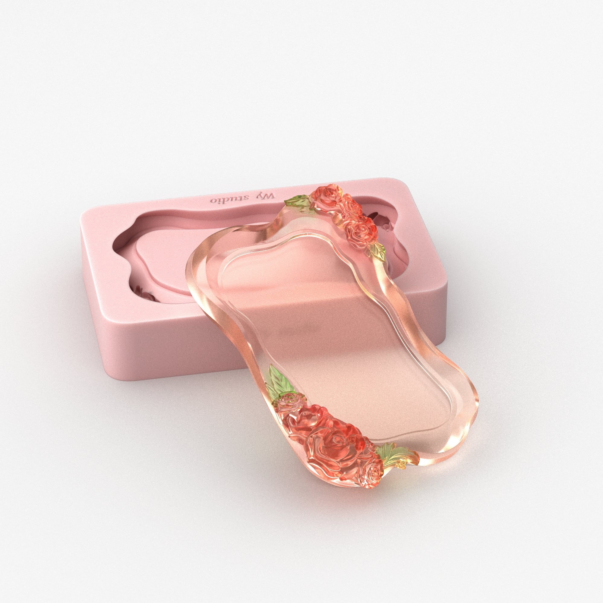 Dusk Rose Dish Mold