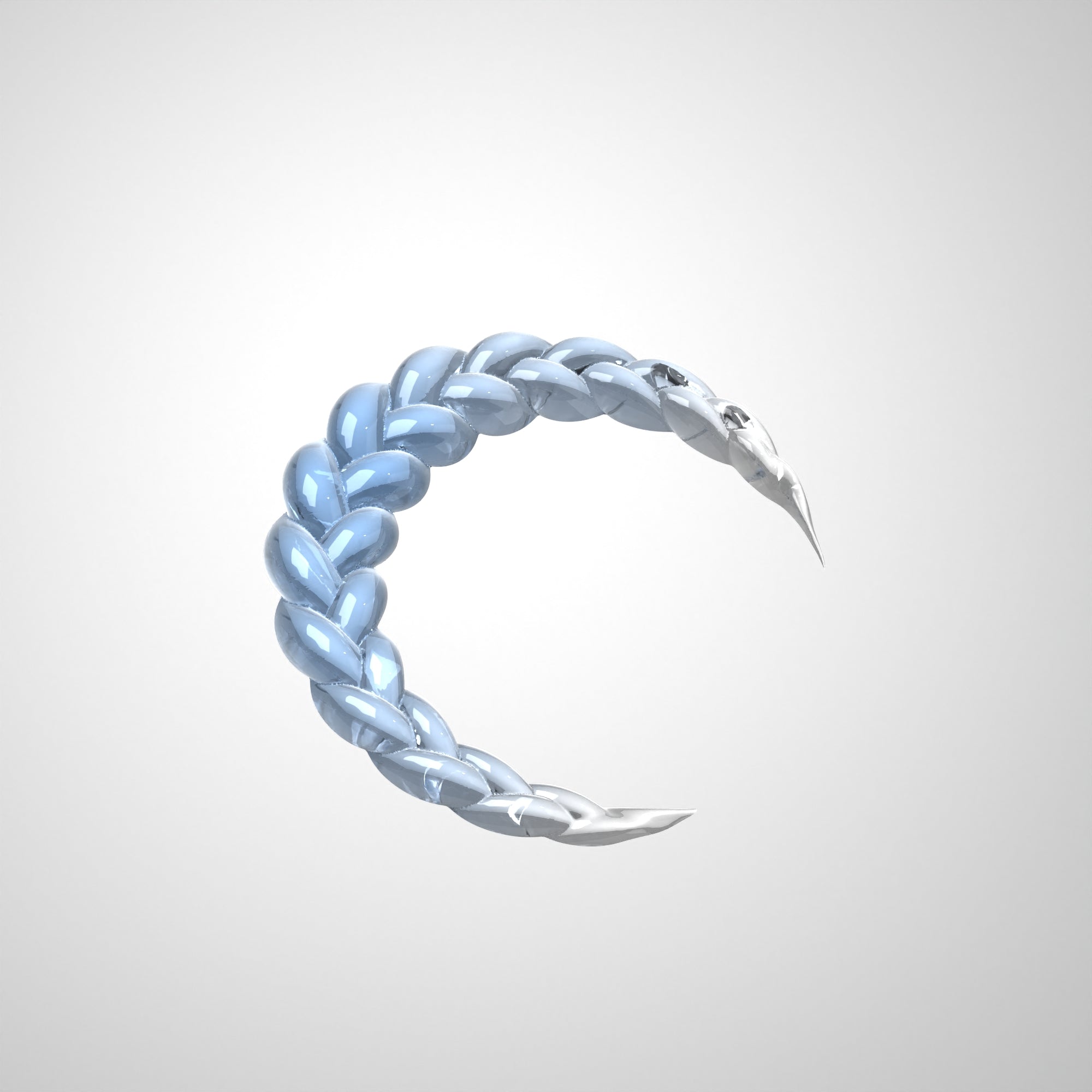 Twisted Crescent Moon Mold