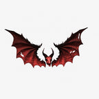 Gothic Demon Wings & Goat Skull Mold