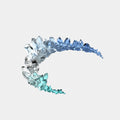 Crystal Crescent Moon Mold
