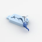Flowing Tail Koi Fish Silicone Mold