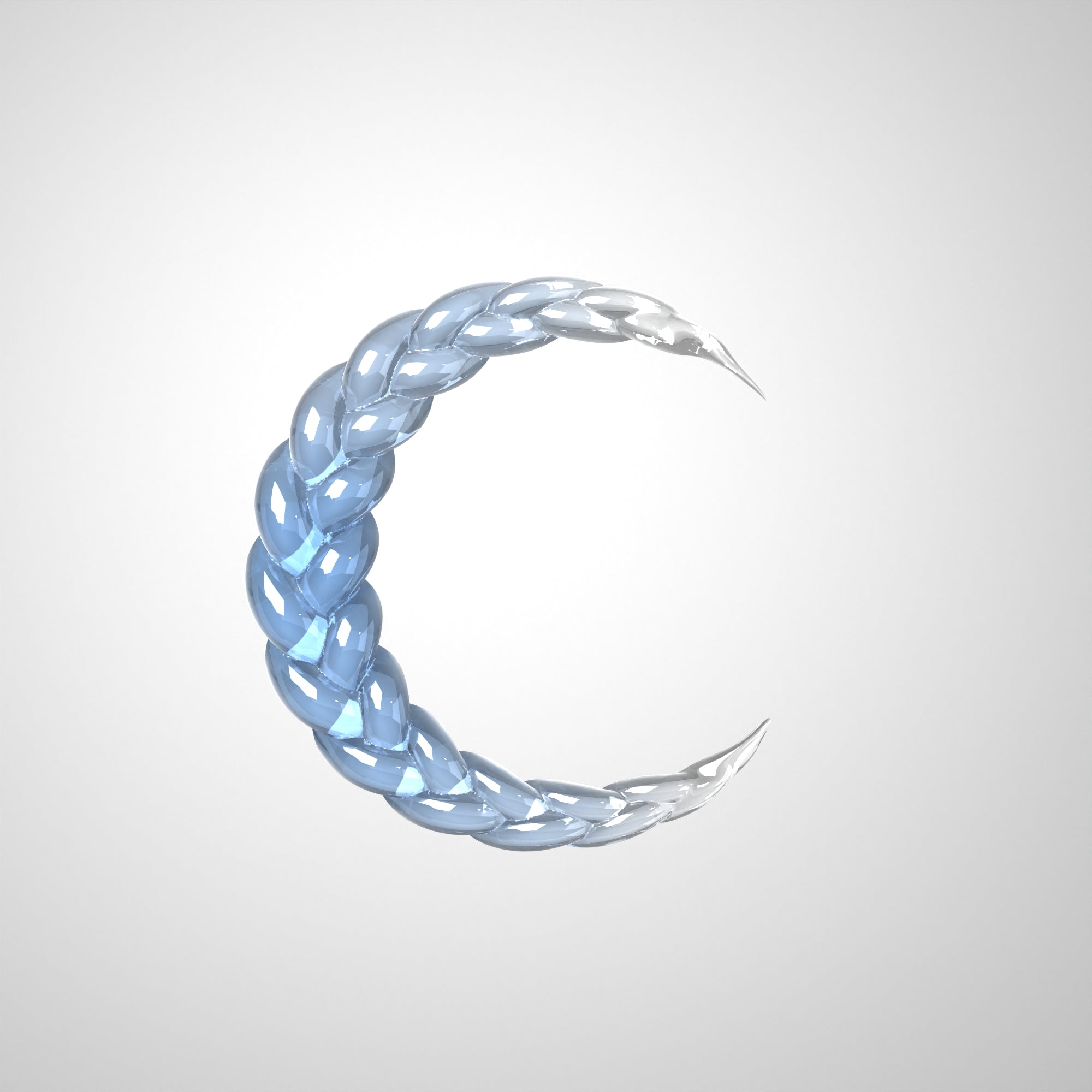 Twisted Crescent Moon Mold