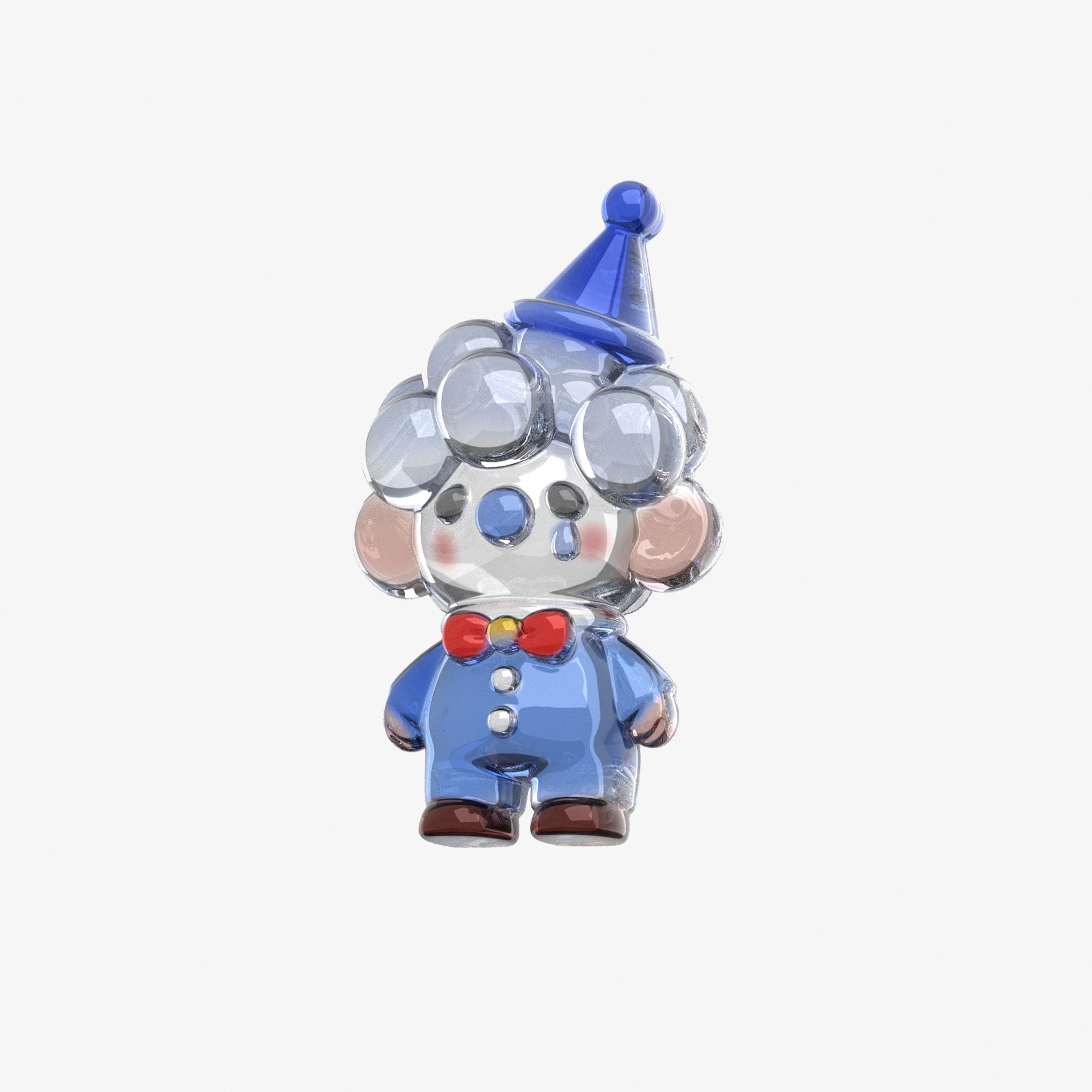 3D Cute Clown Resin Silicone Mold