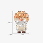 3D Cute Clown Resin Silicone Mold