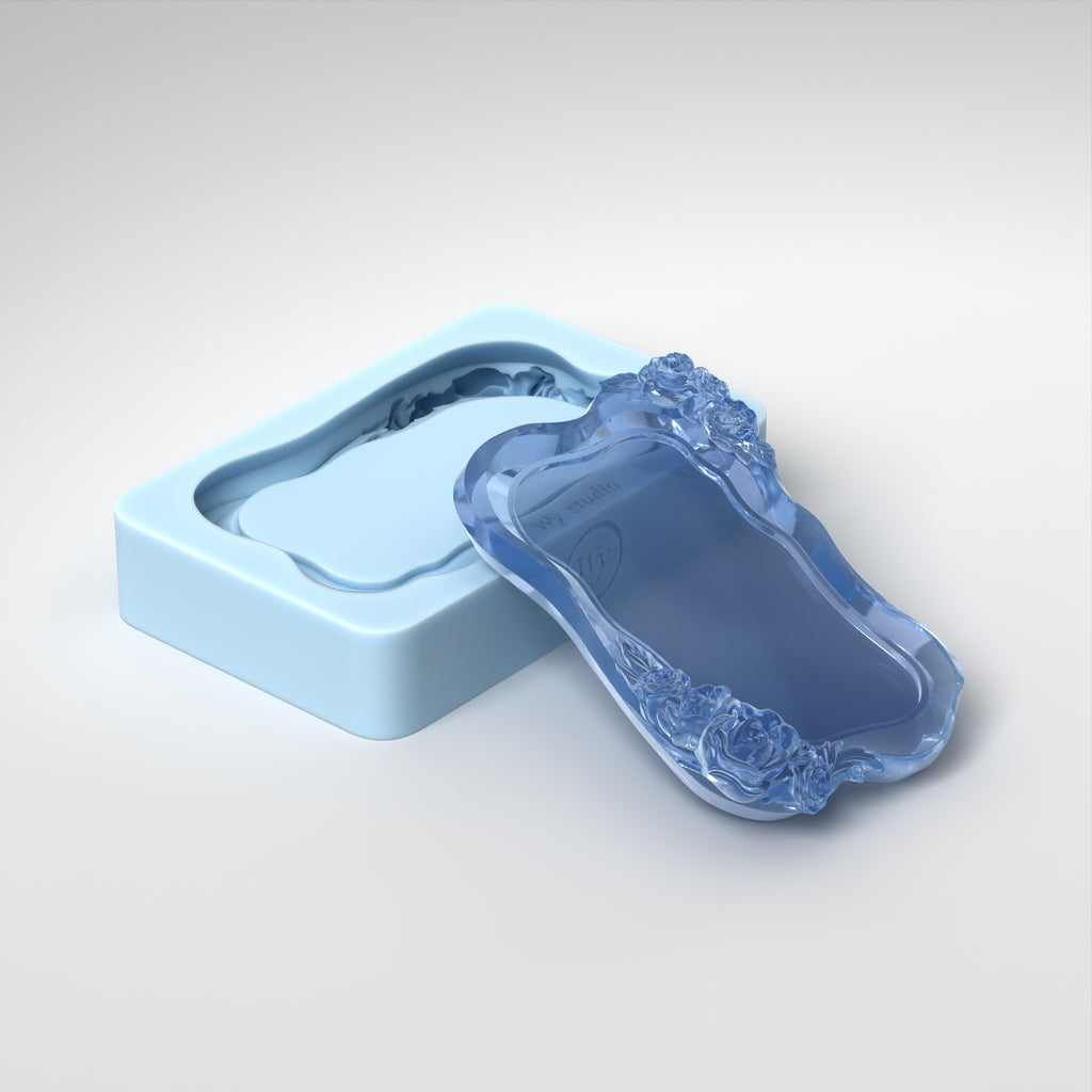 Dusk Rose Dish Mold