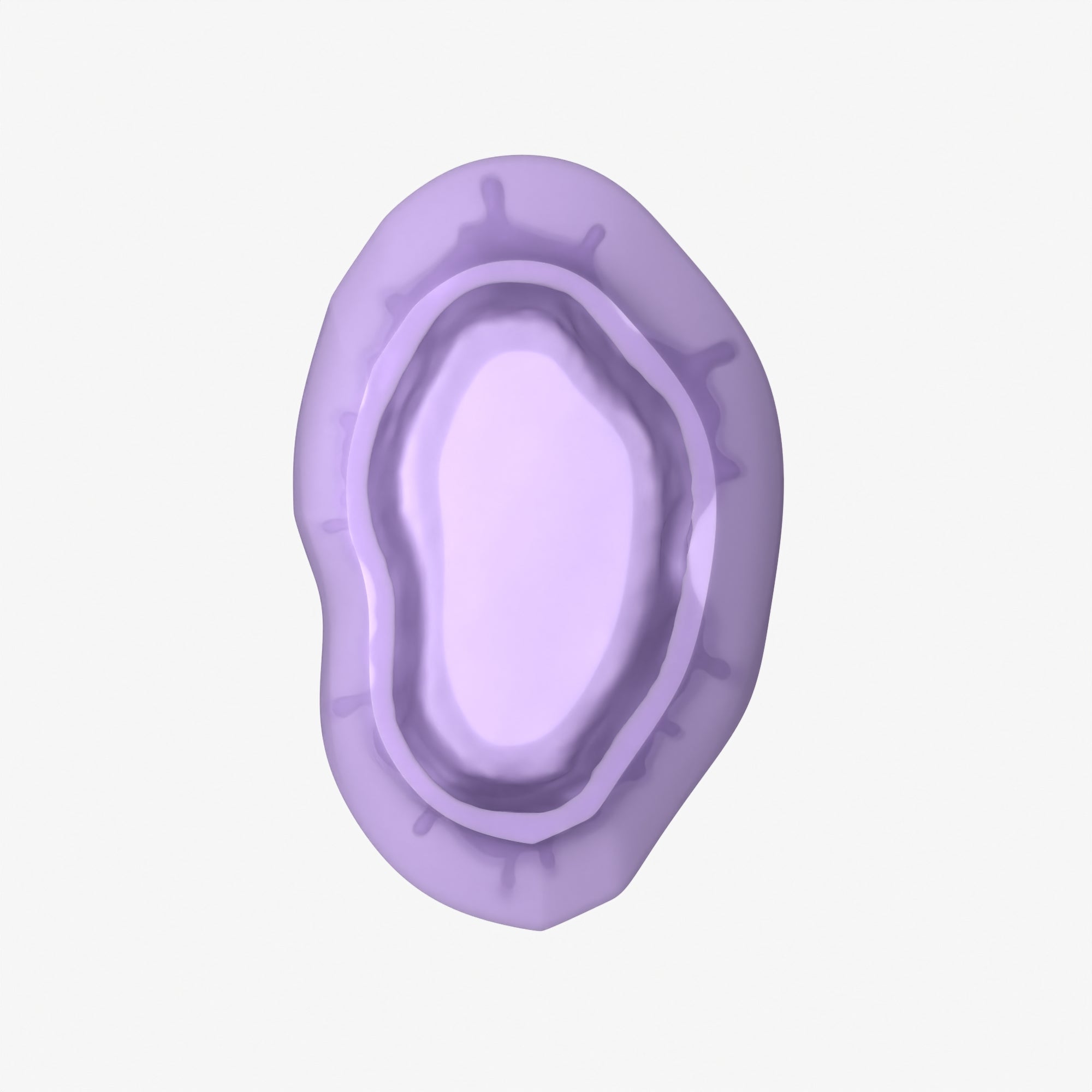 Oval Water Splash Tray Mold