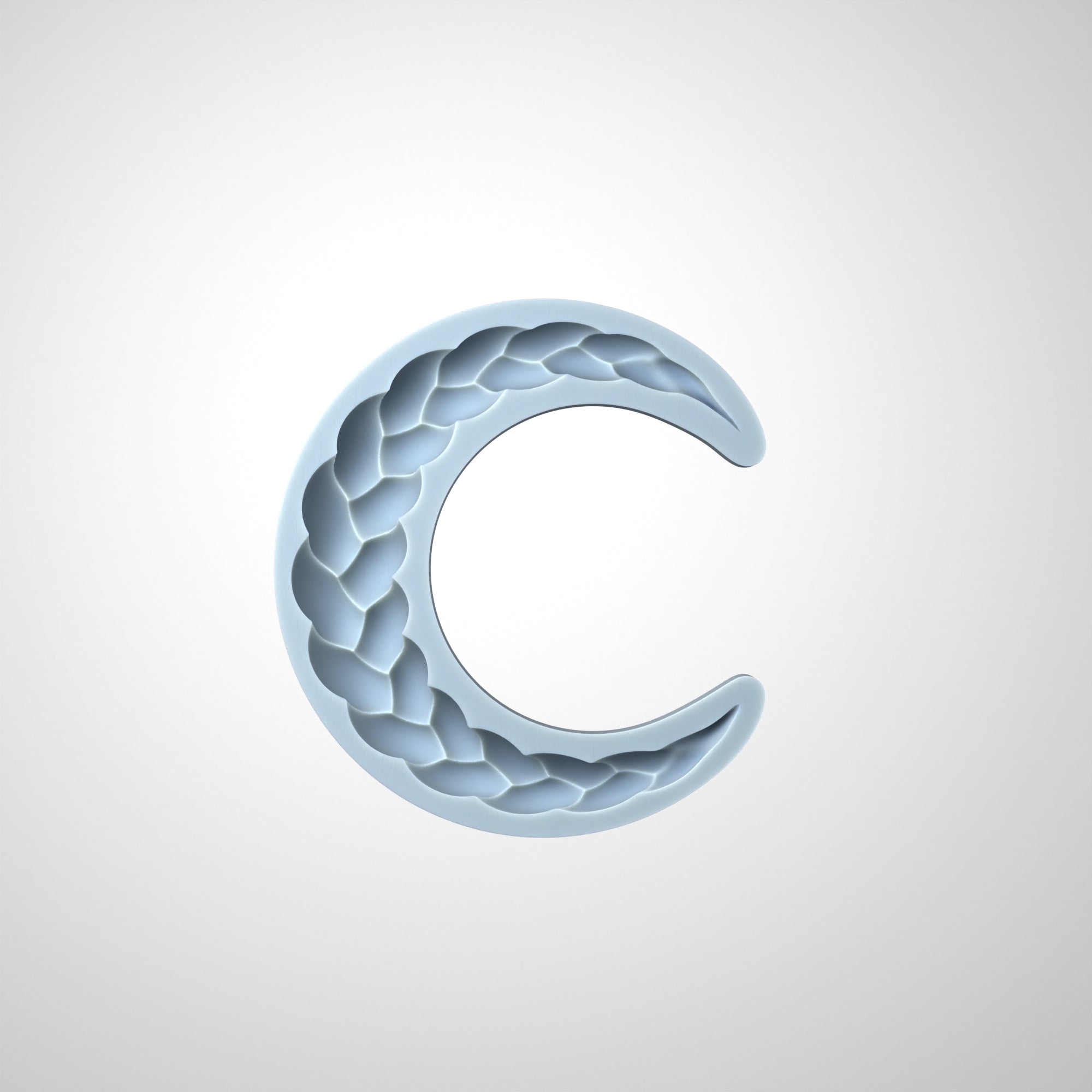 Twisted Crescent Moon Mold