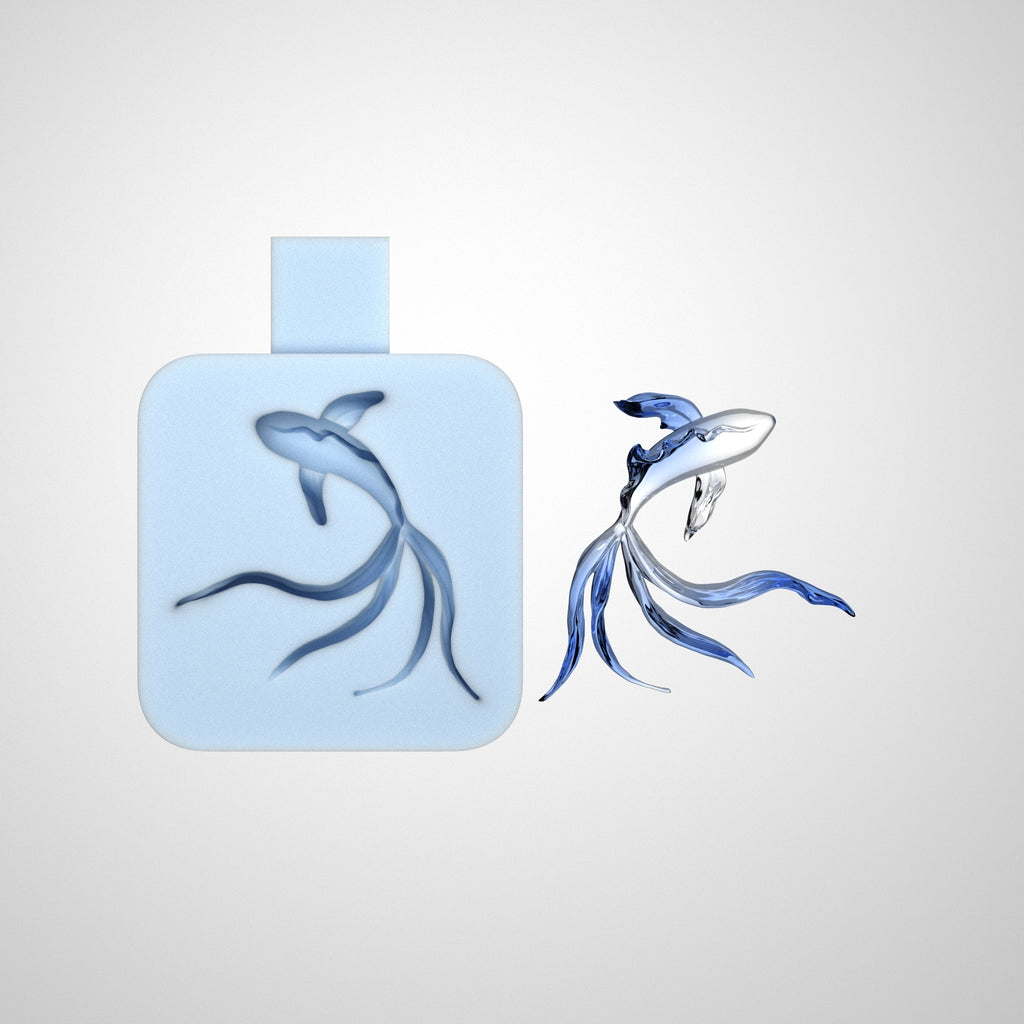 Flowing Tail Goldfish Silicone Mold