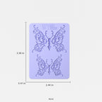Baroque Hollow Butterfly Mold Set