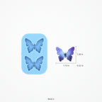 3D Butterfly Resin Mold Set