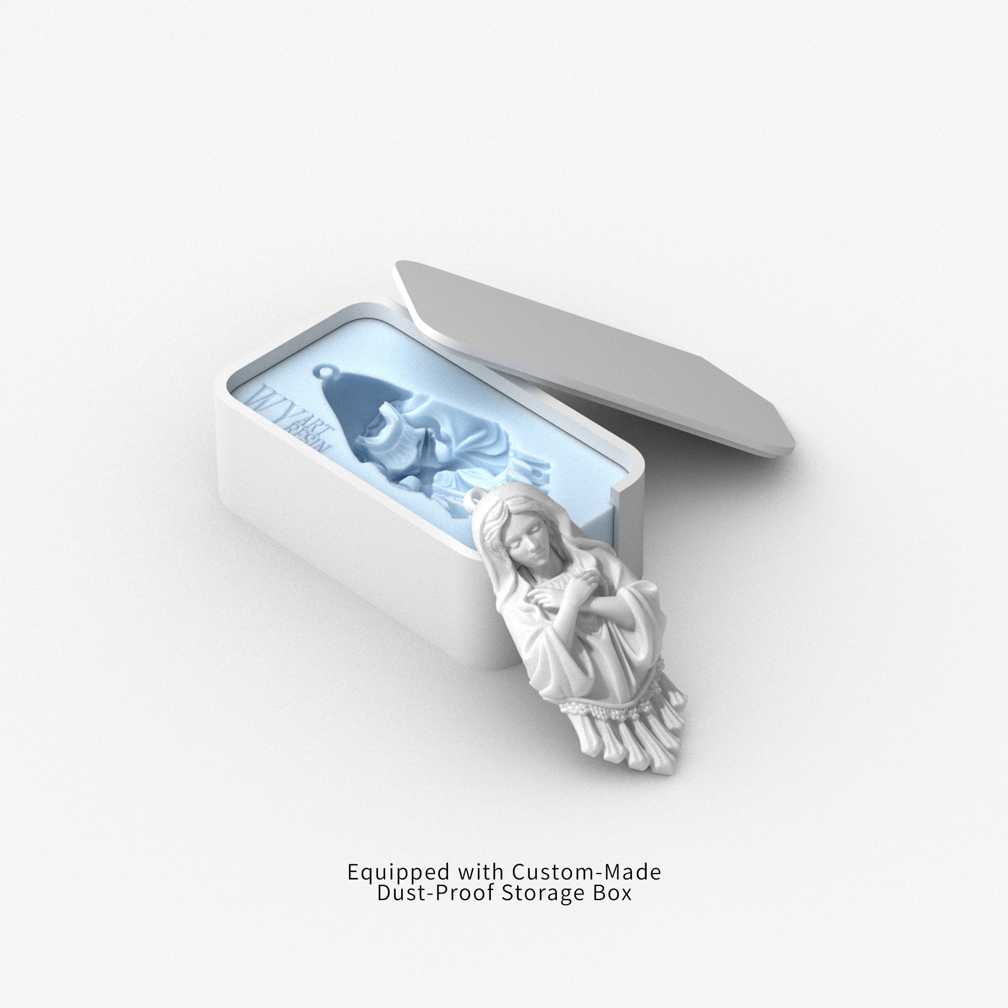 3D Our Lady's Tears Resin Mold