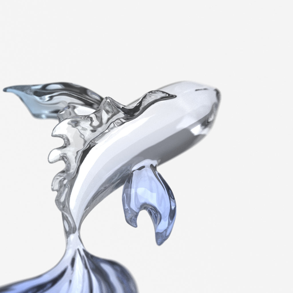 Flowing Tail Koi Fish Silicone Mold
