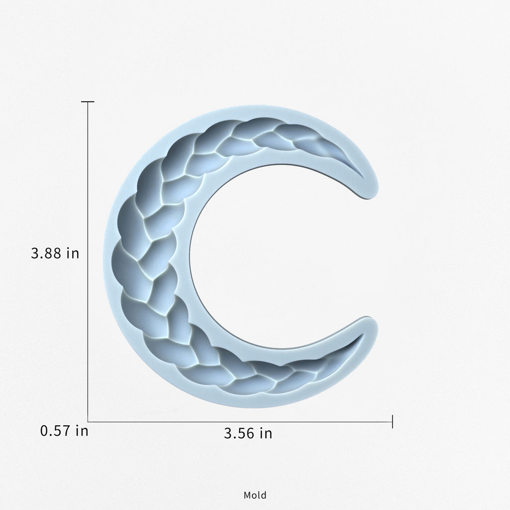 Twisted Crescent Moon Mold