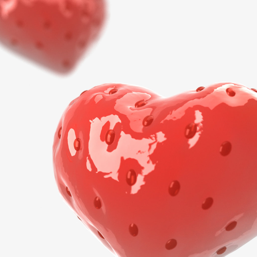 Heart-Shaped Strawberry Mold