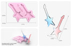 Star Guitar & Music Note Epoxy Resin Mold Set
