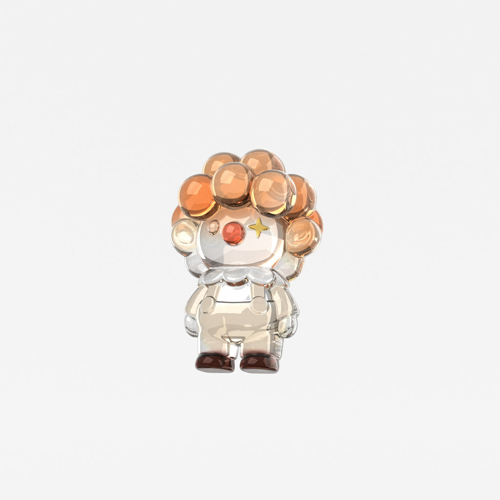 3D Cute Clown Resin Silicone Mold