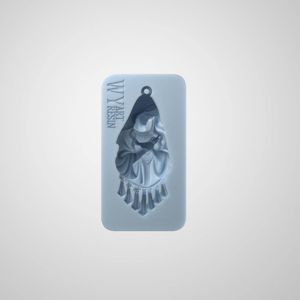 3D Our Lady's Tears Resin Mold