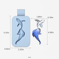 Flowing Tail Koi Fish Silicone Mold