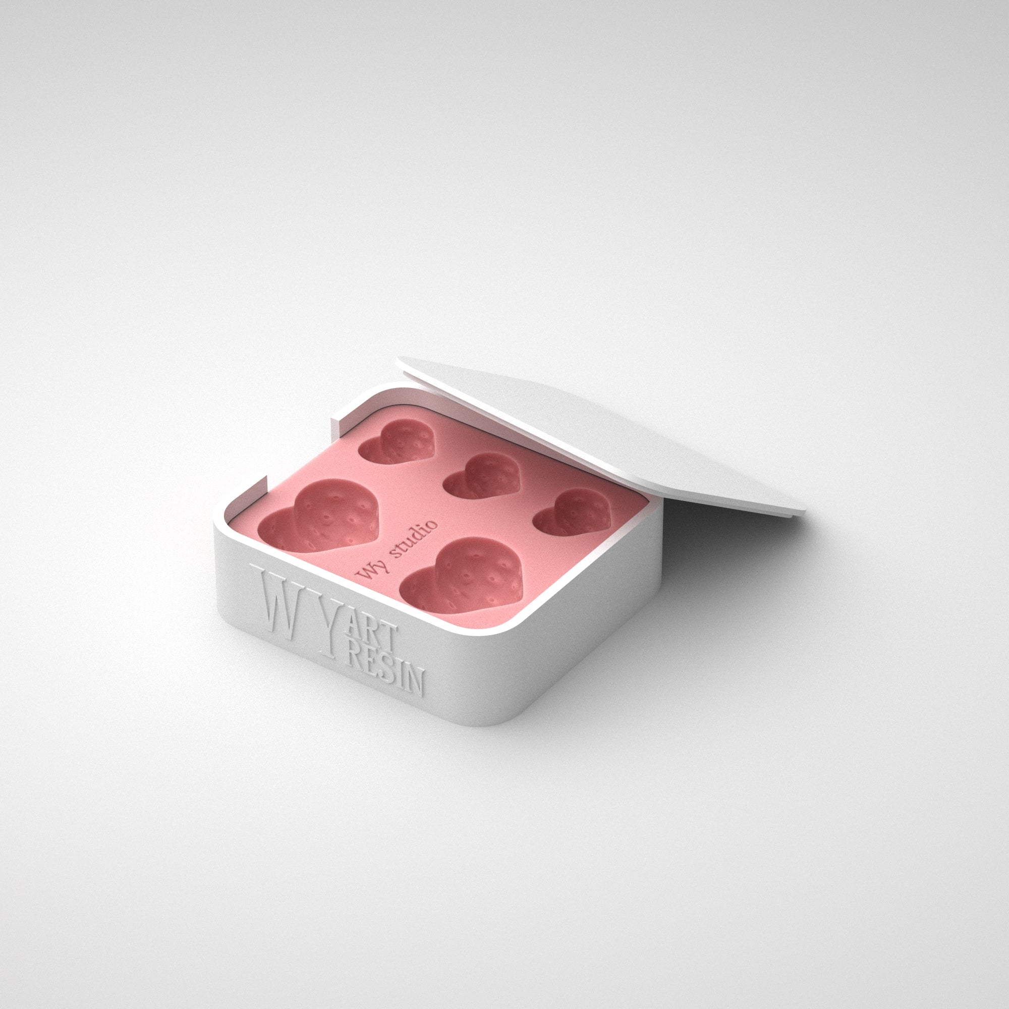 Heart-Shaped Strawberry Mold