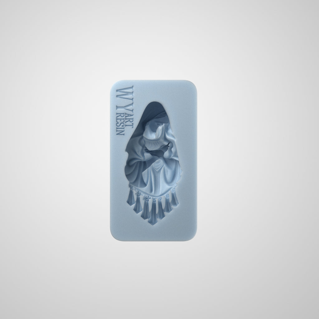 3D Our Lady's Tears Resin Mold