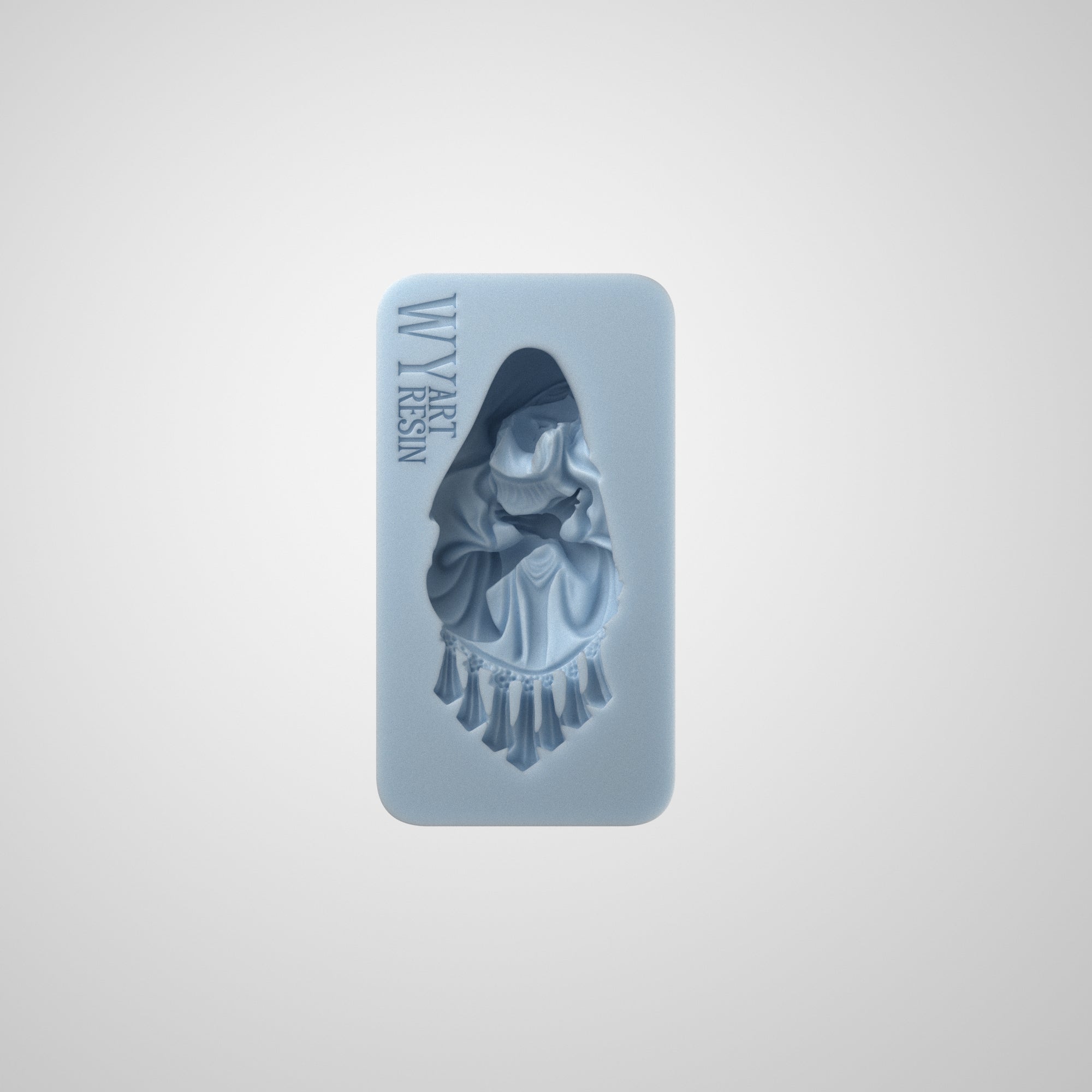 3D Our Lady's Tears Resin Mold