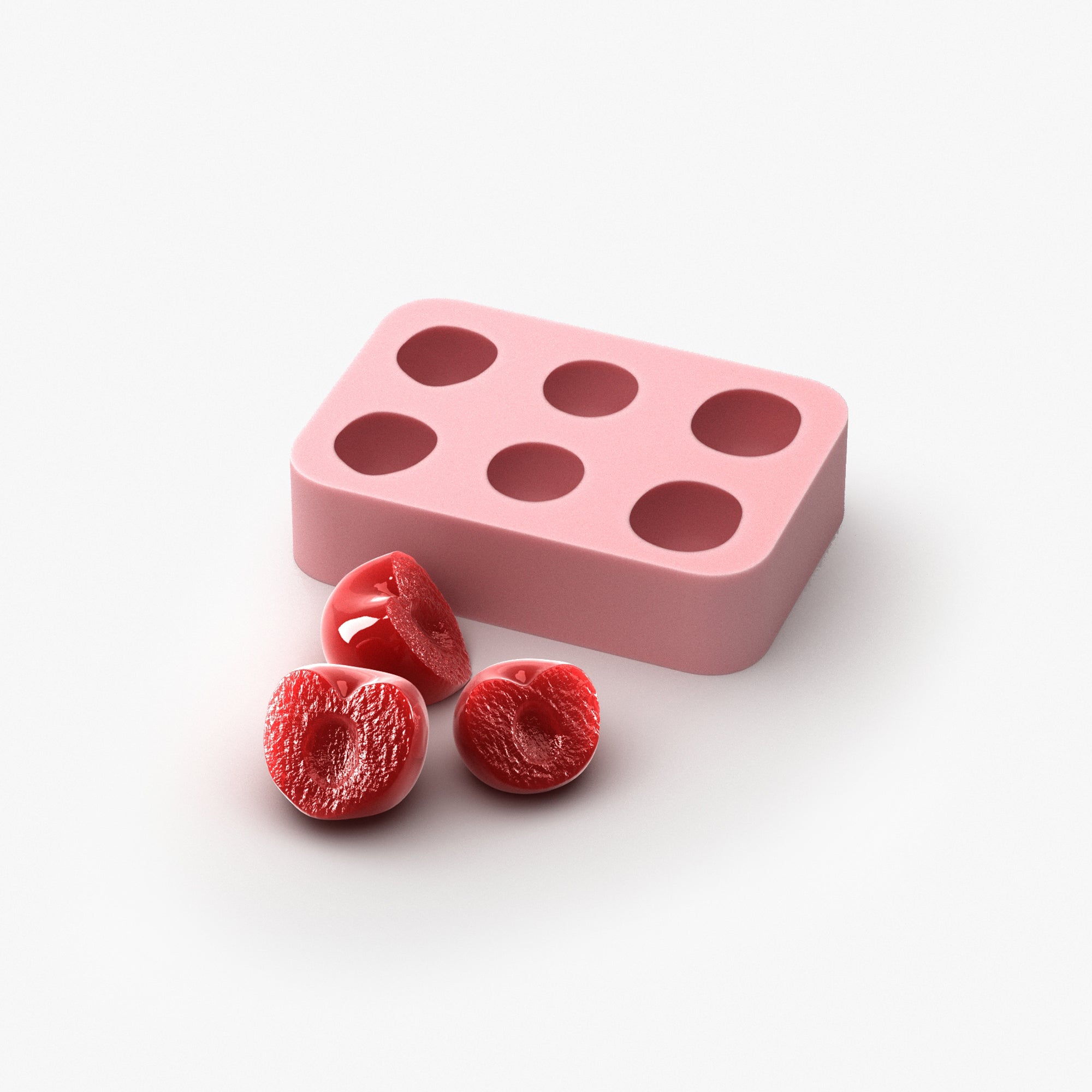 Half Cherry Silicone Mold