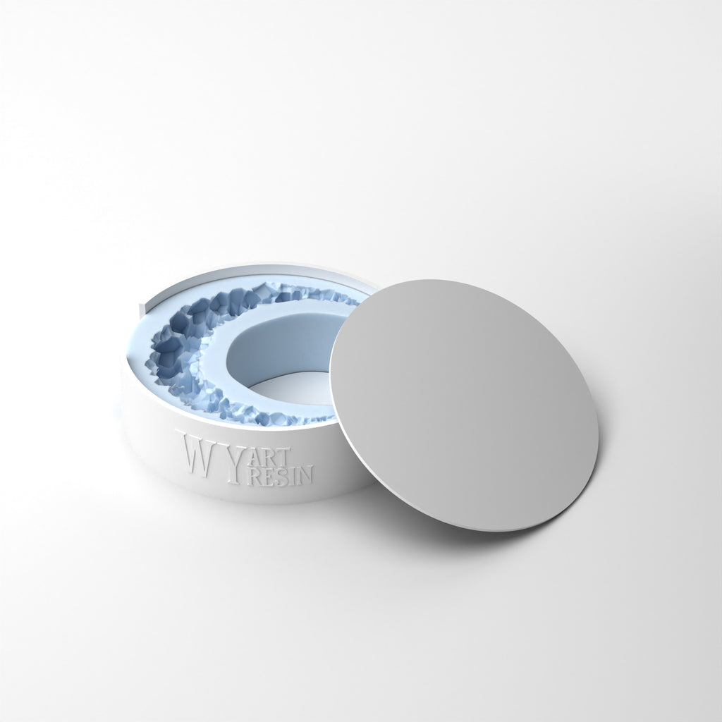 Crystal Crescent Moon Mold