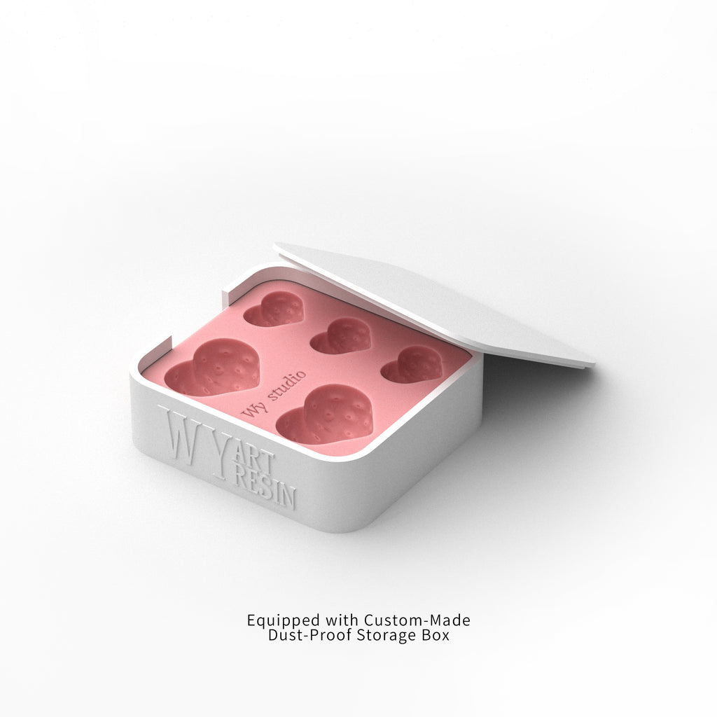 Heart-Shaped Strawberry Mold