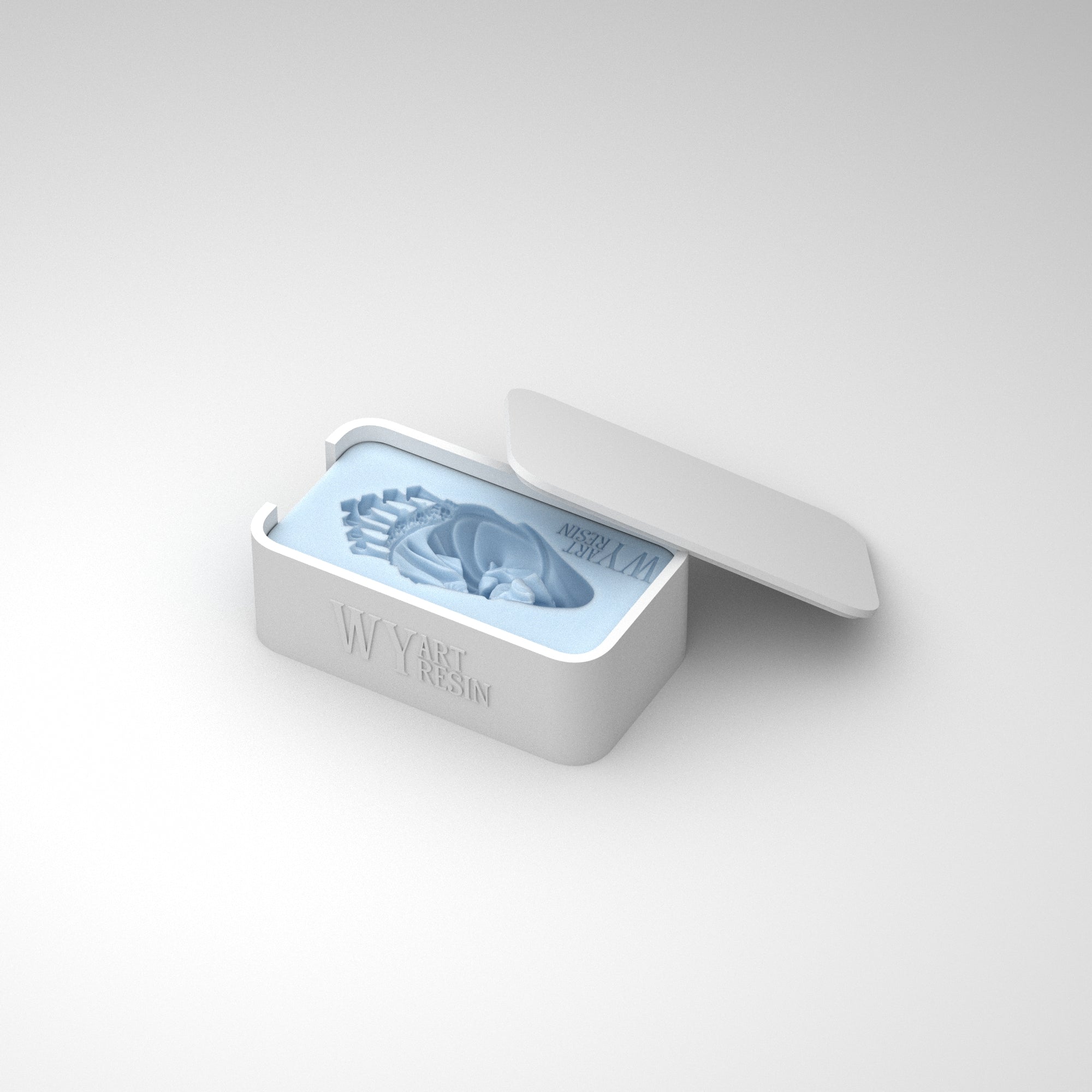 3D Our Lady's Tears Resin Mold