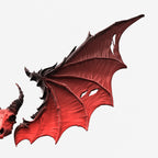 Gothic Demon Wings & Goat Skull Mold