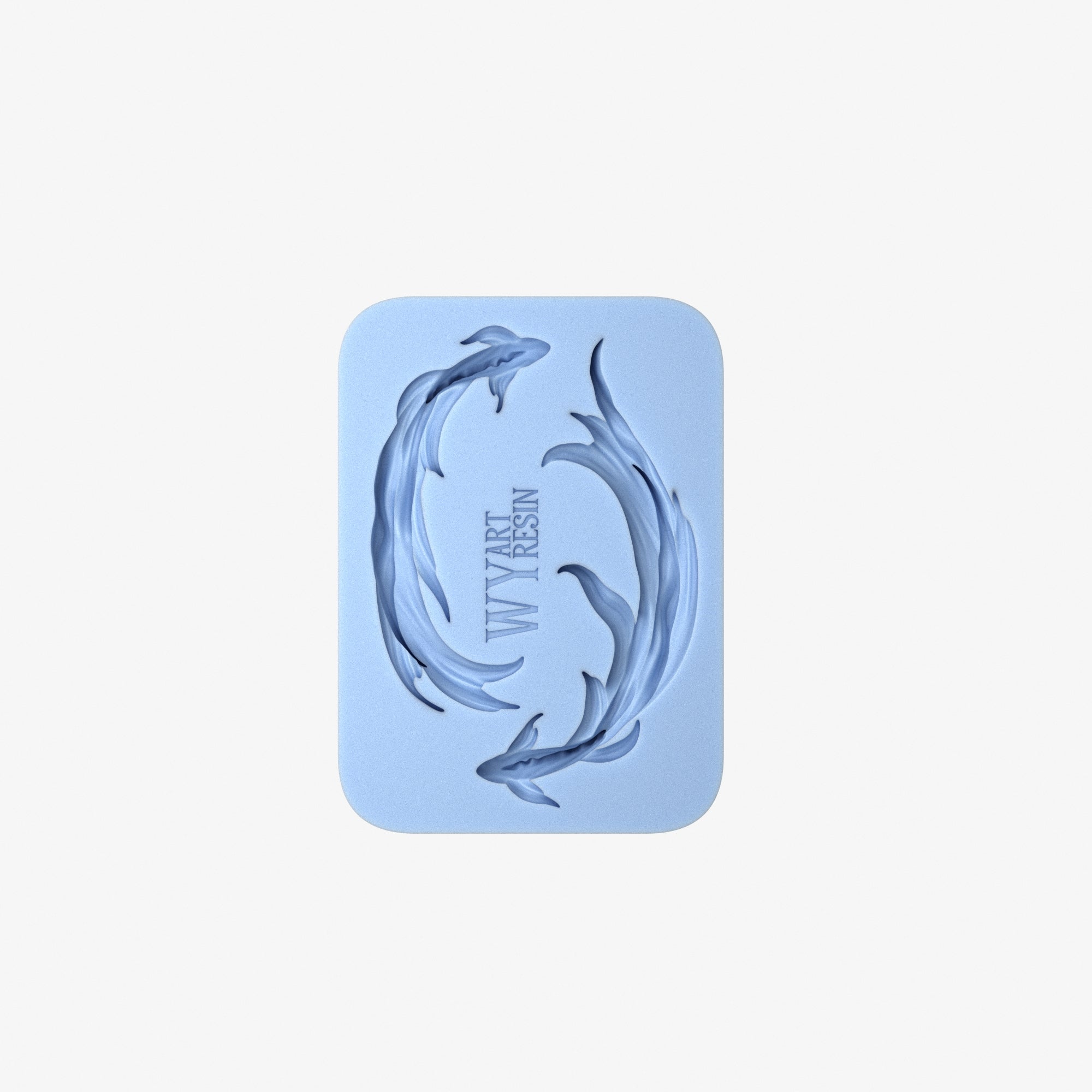 Crystal Koi Fish Silicone Mold