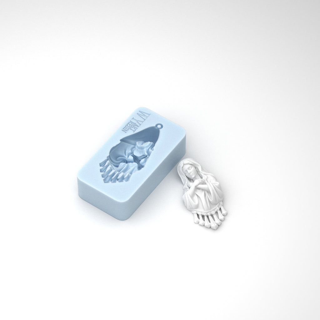 3D Our Lady's Tears Resin Mold