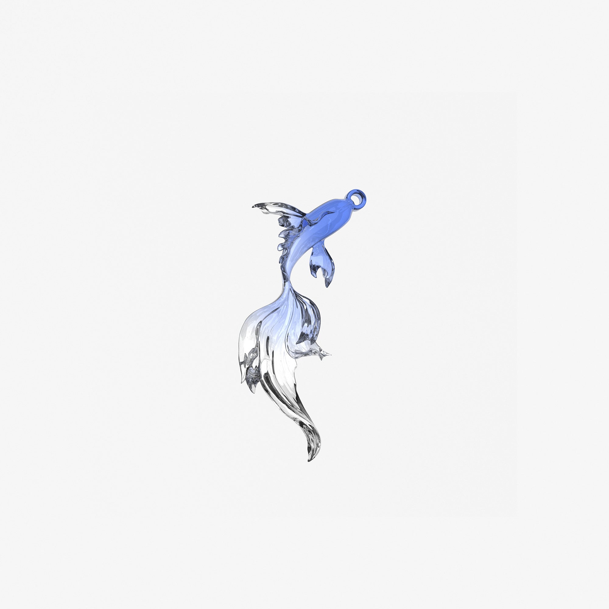 Flowing Tail Koi Fish Silicone Mold
