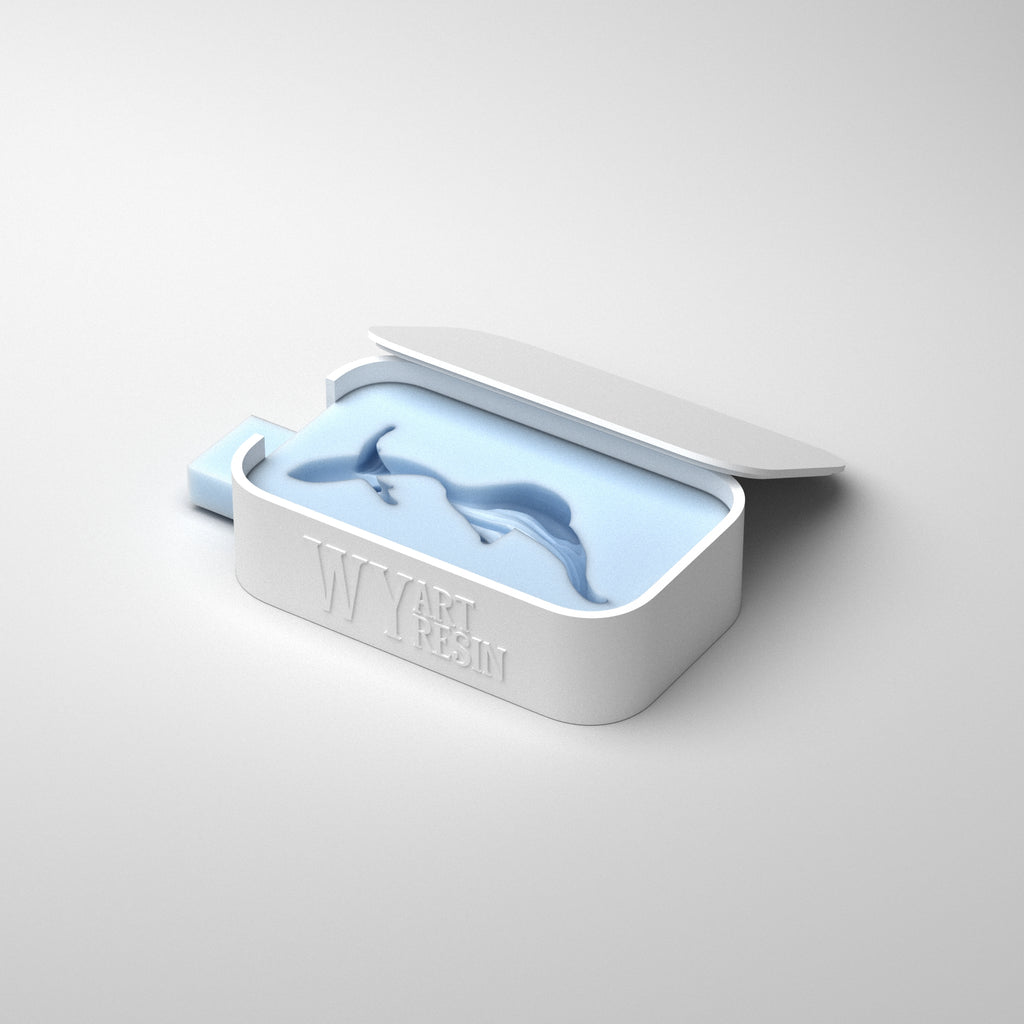 Flowing Tail Koi Fish Silicone Mold