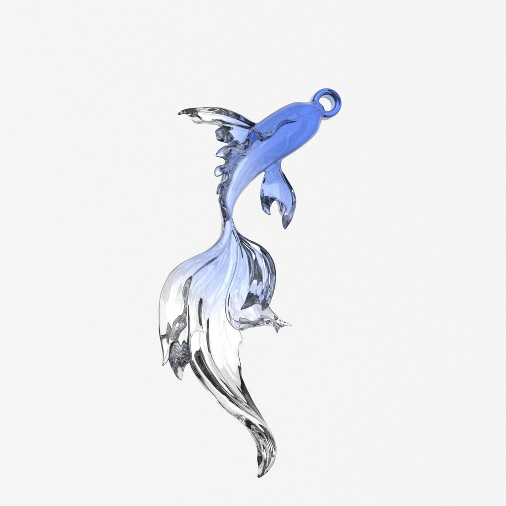 Flowing Tail Koi Fish Silicone Mold