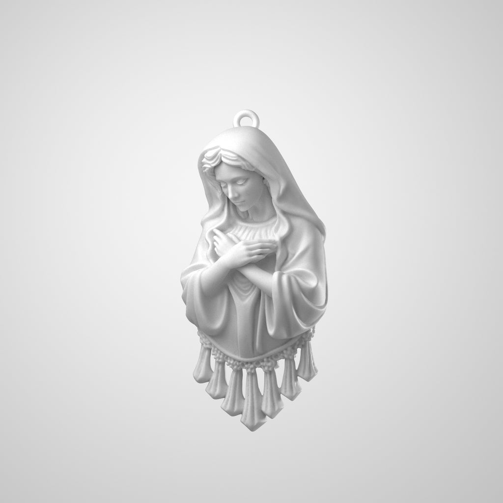 3D Our Lady's Tears Resin Mold