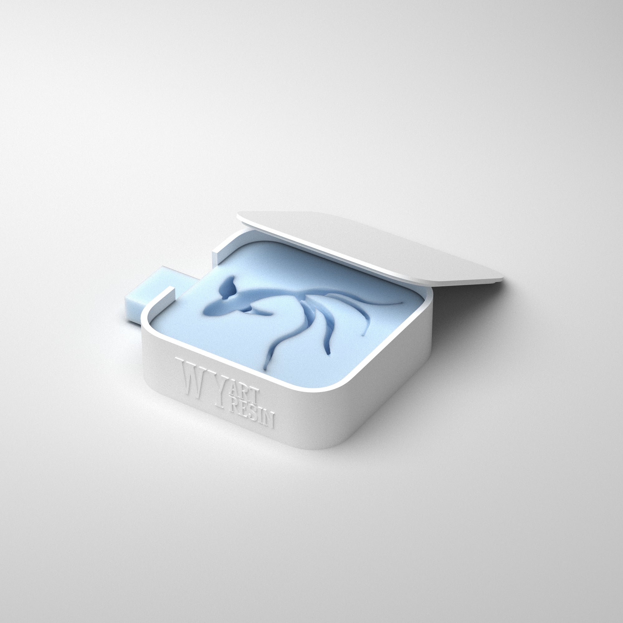 Flowing Tail Goldfish Silicone Mold